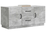 Sideboard Concrete Grey 89 x 34.5 x 57 cm Engineered Wood 895348