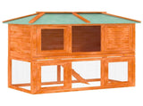 Animal Rabbit Cage Double Floor Wood 170849