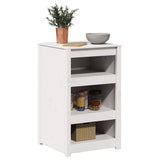 Kitchen Cabinet MEPPEL White 55 x 55 x 92 cm Solid Pine Wood 868158