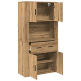 Highboard Artisan oak 80 x 33 x 150 cm Engineered wood 3334341