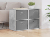Sideboard with Drawer Concrete Grey 59.5 x 27 x 57 cm 8000535