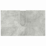 Bathroom Furniture Set Wall-mounted 2 pcs Concrete Grey 3392936