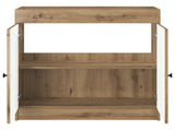 Bathroom under Sink Cabinet Artisan Oak 56 x 37.5 x 81 cm 890073