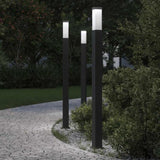 Bollard Lights 3 pcs 110 cm Black IP44 4006076