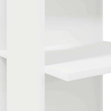 Corner Desk White 140 x 113.5 x 75 cm Engineered Wood 869554