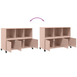 Sideboard Pink 100.5x39x72 cm Steel 846735