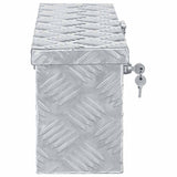 Aluminium Box 48.5x14x20 cm Silver 142935
