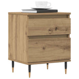 Bedside Cabinets 2 pcs Artisan Oak 40x35x50 cm Engineered Wood 857399