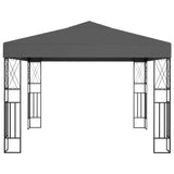 Gazebo 3x3 m Anthracite Fabric 48006