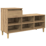 Shoe Cabinet Artisan Oak 102 x 36 x 60 cm Engineered Wood 881034