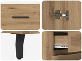 Highboard with Drawer Artisan Oak 69.5 x 34 x 180 cm 3416043