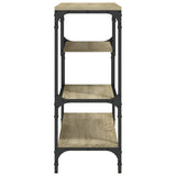 Console Table Sonoma Oak 100x30x75 cm Engineered Wood 838914