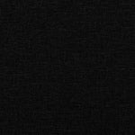 ZNTS Bed Frame without Mattress Black 120x190 cm Small Double Fabric 3284717