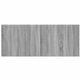 Wall-Mounted Headboard BREDA Grey Sonoma Engineered Wood 897631
