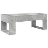 Coffee Table Concrete Grey 110 x 50 x 41 cm Engineered Wood 8000159