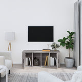 TV Cabinet Grey Sonoma 100x35x40 cm Engineered Wood 816806