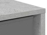 Sideboard with Drawer Concrete Grey 35 x 32 x 99.5 cm 8000567