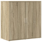 ZNTS Sideboard Sonoma Oak 79x38x80 cm Engineered Wood 840515