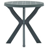 Bistro Table Green 70 cm Plastic 48797