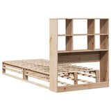 Bookcase Bed without Mattress 90x200 cm Solid Wood 3323911