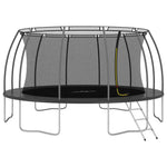 ZNTS Trampoline Set Round 488x90 cm 150 kg 92953