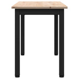 Bench Natural 80 x 35 x 45 cm Solid Pine Wood 892771
