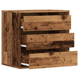Corner Chest of Drawers Old Wood 60x41x58 cm Engineered Wood 852850