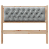Headboard Other Brown and light grey 100 cm Solid pine wood 879024
