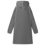 Blanket Hoodie Dark Grey L Fleece and Flannel 42017190