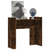 Console Table Smoked Oak 100x35x90 cm Engineered Wood 848469