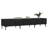 TV Cabinet Black 150x36x30 cm Engineered Wood 829157