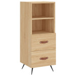 ZNTS Sideboard Sonoma Oak 34.5x34x90 cm Engineered Wood 828639