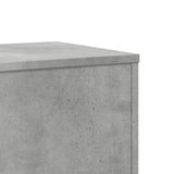 Plant Stands 2 pcs Concrete Grey 33x33x100 cm Engineered Wood 3307885