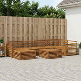 Outdoor Sofa Set 7 pcs Natural 3383597
