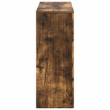Console Table Smoked Oak 101 x 29 x 74 cm Engineered Wood 899882