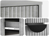 TV Cabinet VENRAY 101 x 36.5 x 40 cm Concrete Grey 8019922