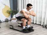 Squat Machine with Push Up Stand, Padded Hip Thrust Bench with Adjustable Cushion for Home Gym Work T3398P349200