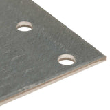 Perforated Plates 20 pcs 2 mm 300x80 mm Galvanised Steel 155542