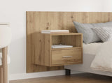 Headboard With Cabinet 3 pcs Artisan Oak Engineered Wood 3415961