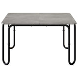 Coffee Table Concrete Grey 79.5 x 79.5 x 45 cm Engineered Wood 8007732