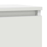 Sideboard with Drawer White 71x35x65 cm Engineered Wood 861598