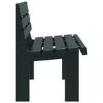 Garden Bench Green 110x52x71 cm Polypropylene 4009381