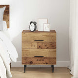 Bedside Cabinet Old Wood 40 x 35 x 47.5 cm Engineered Wood 882042