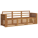Sofa Sets 3 pcs Natural Solid Acacia Wood 3374294