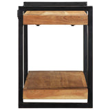 Wall Shelf 90x33x45 cm Solid Wood Acacia 4017487