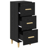 Sideboard Black oak 34.5 x 34 x 90 cm Engineered wood 880936