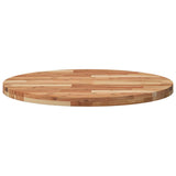 Table Top Round 80x4 cm Solid Wood Acacia 4008704