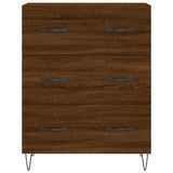 Highboard Brown Oak 69.5x34x180 cm Engineered Wood 3189380