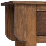 Console Table Mixed Recycled Wood 80x35x80 cm 244509