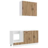 Kitchen Unit LUCCA 5 pcs Artisan Oak Engineered Wood 3438264